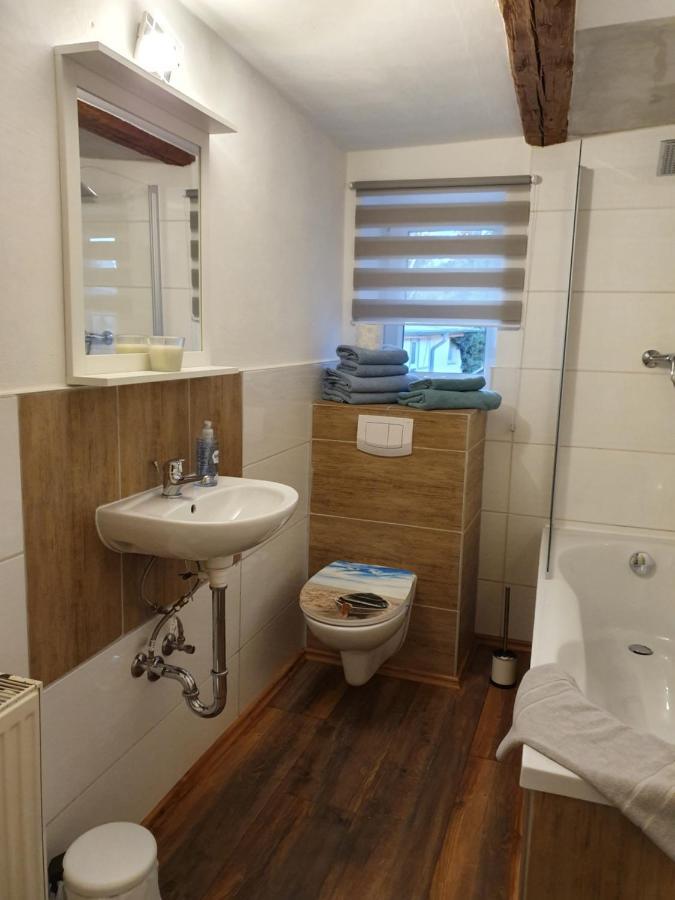 Eddy'S Stadt Appartement クヴェードリンブルク エクステリア 写真