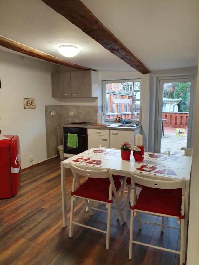 Eddy'S Stadt Appartement クヴェードリンブルク エクステリア 写真